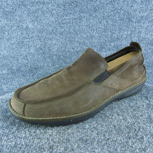 Timberland Earthkeeper Anti Fatigue Men Slip-On Sz 9 Medium Brown Leather - Picture 1 of 10